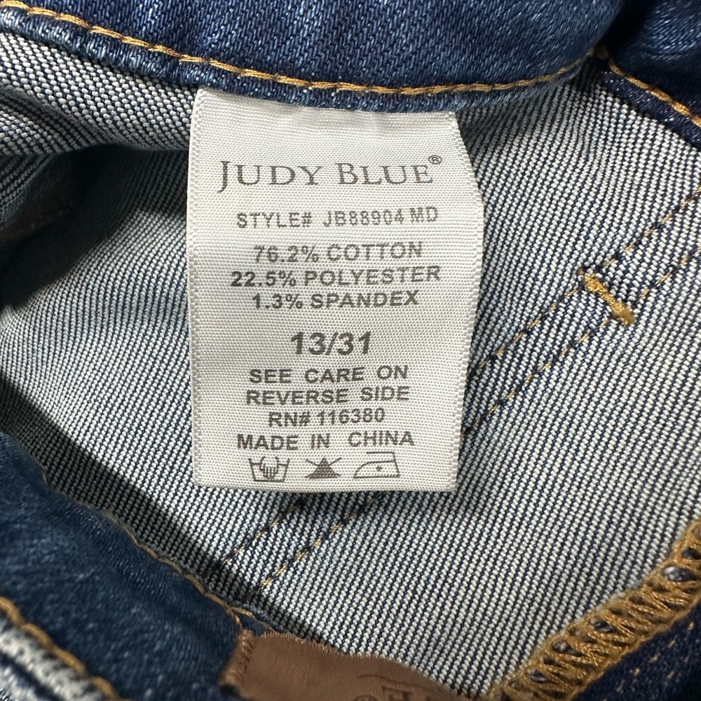 NWOT Judy Blue Women’s Wide-Leg Crop Denim Jeans - Picture 7 of 12